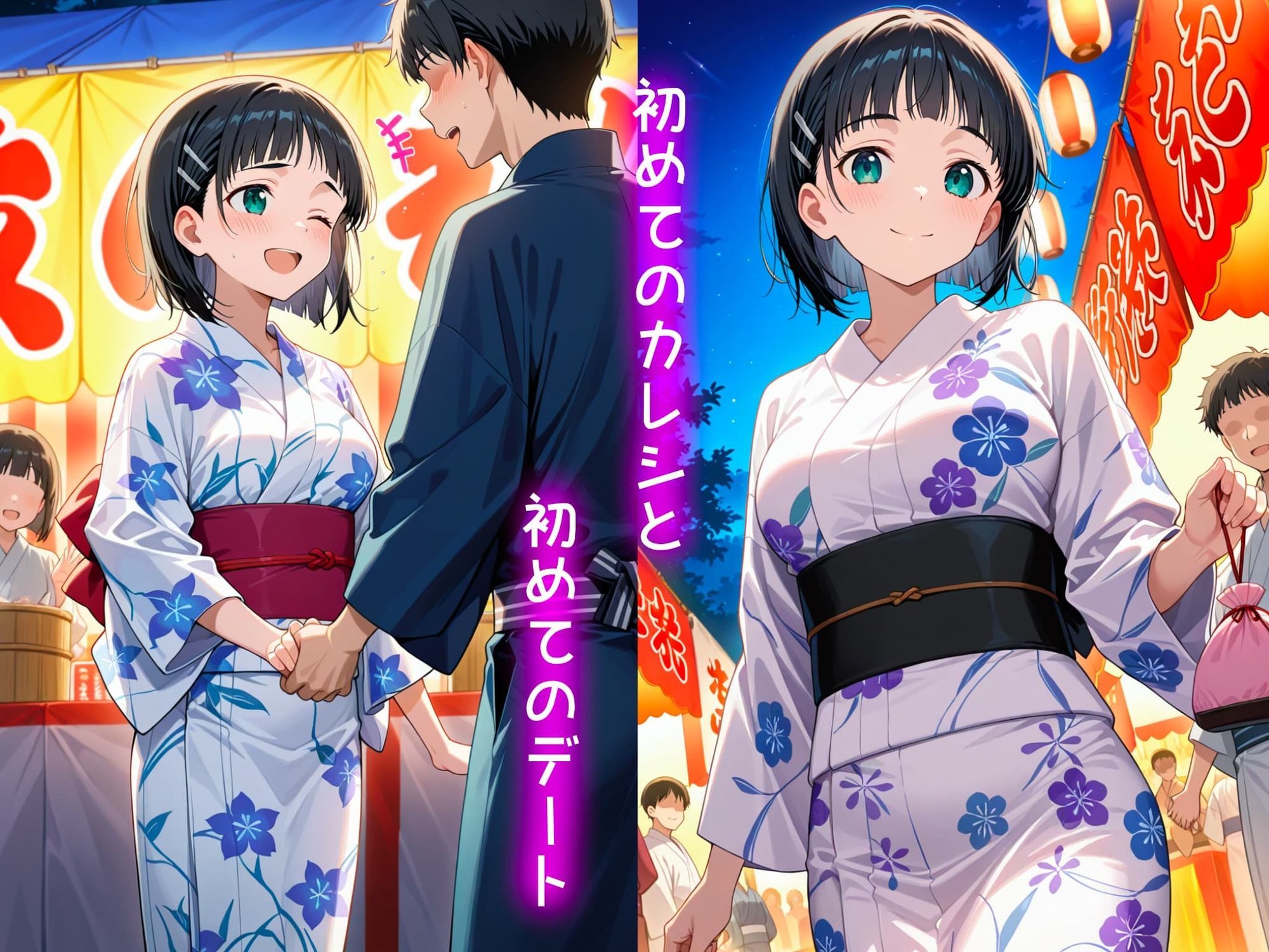 桐ヶ谷直葉の処女喪失物語〜夏祭り編〜 試し読み 1