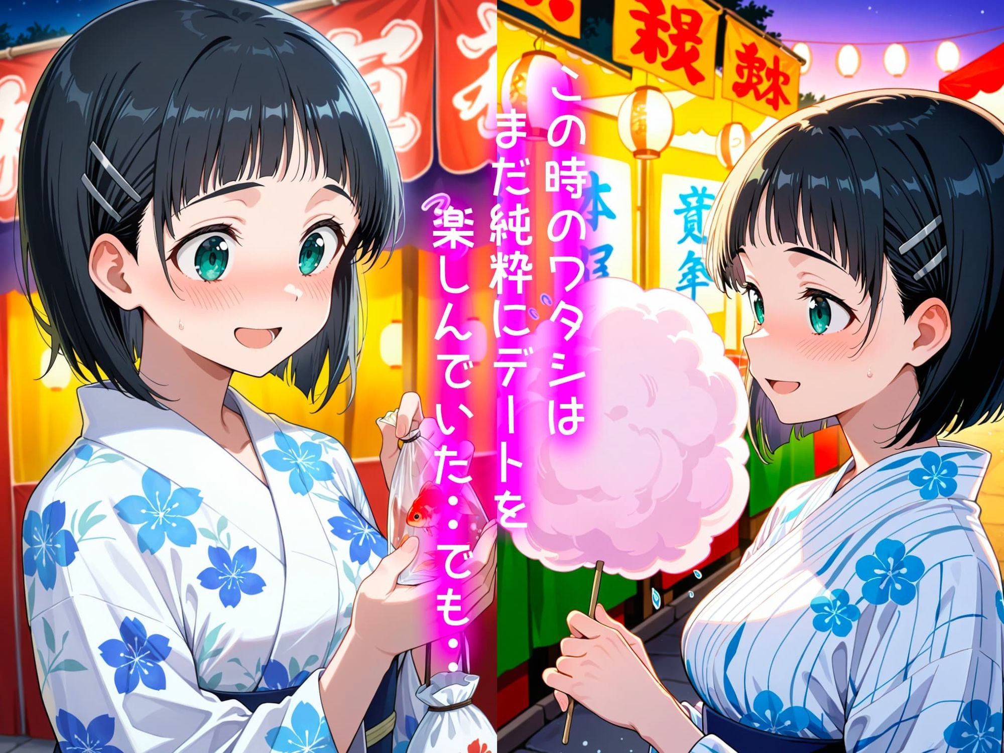 桐ヶ谷直葉の処女喪失物語〜夏祭り編〜 試し読み 2